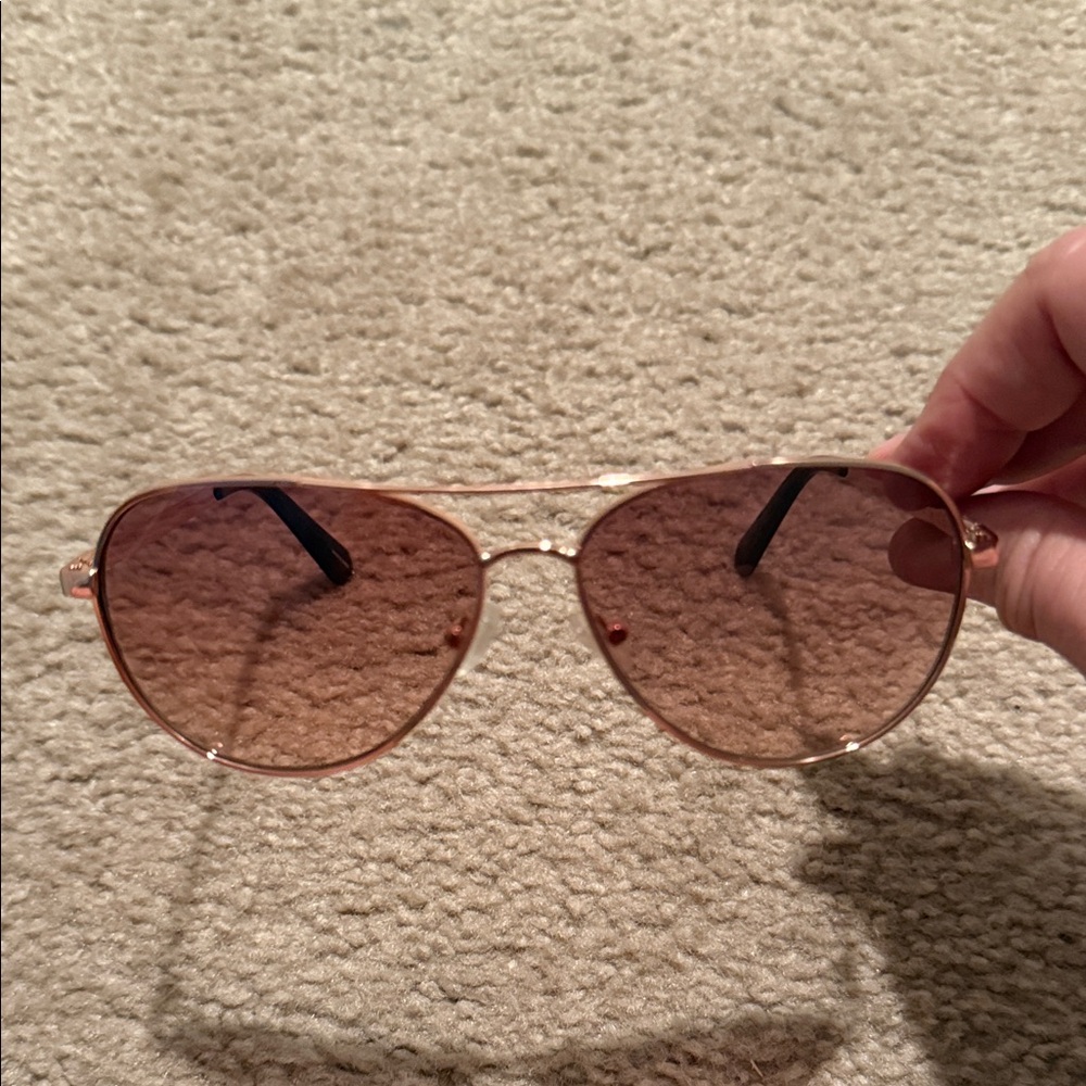 Kate Spade Emmaline Rose Gold Aviator - Picture 2 of 5